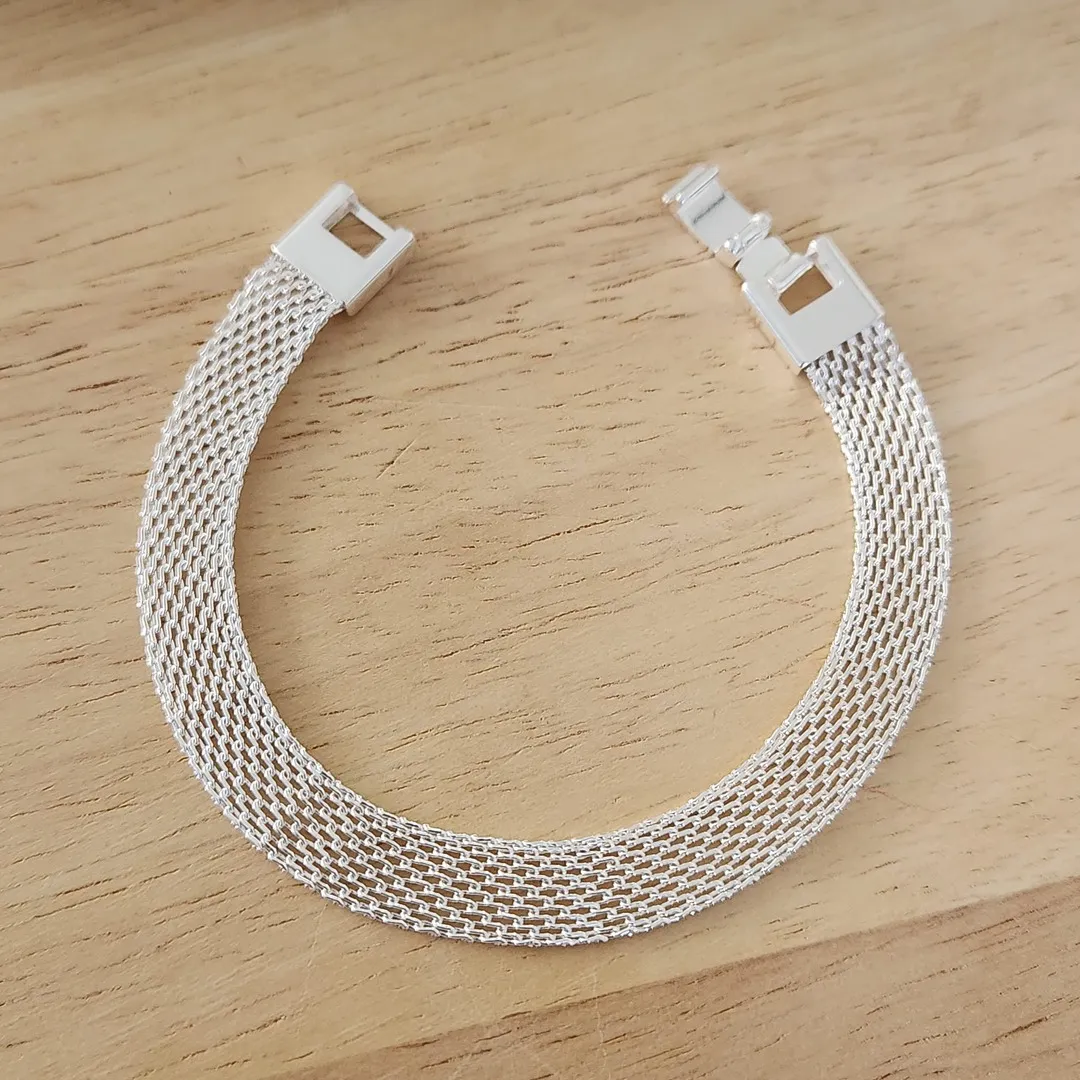 PULSEIRA MALHA FECHO RELÓGIO