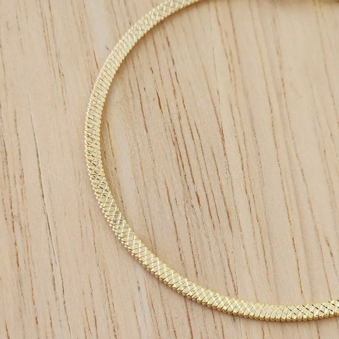 PULSEIRA LAMINADA DIAMANTADA 18CM