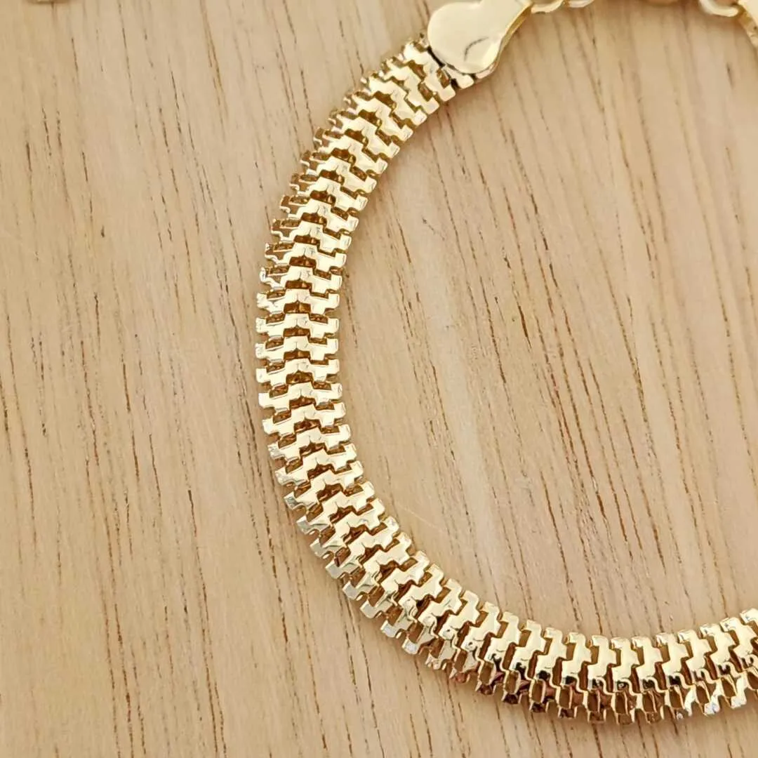 PULSEIRA MALHA OCA ACHATADA 6MM