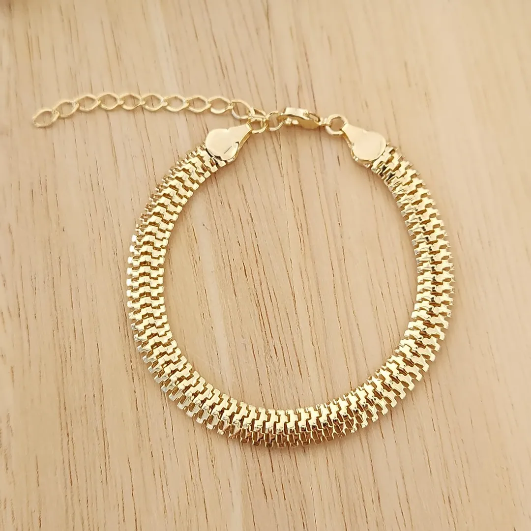 PULSEIRA MALHA OCA ACHATADA 6MM