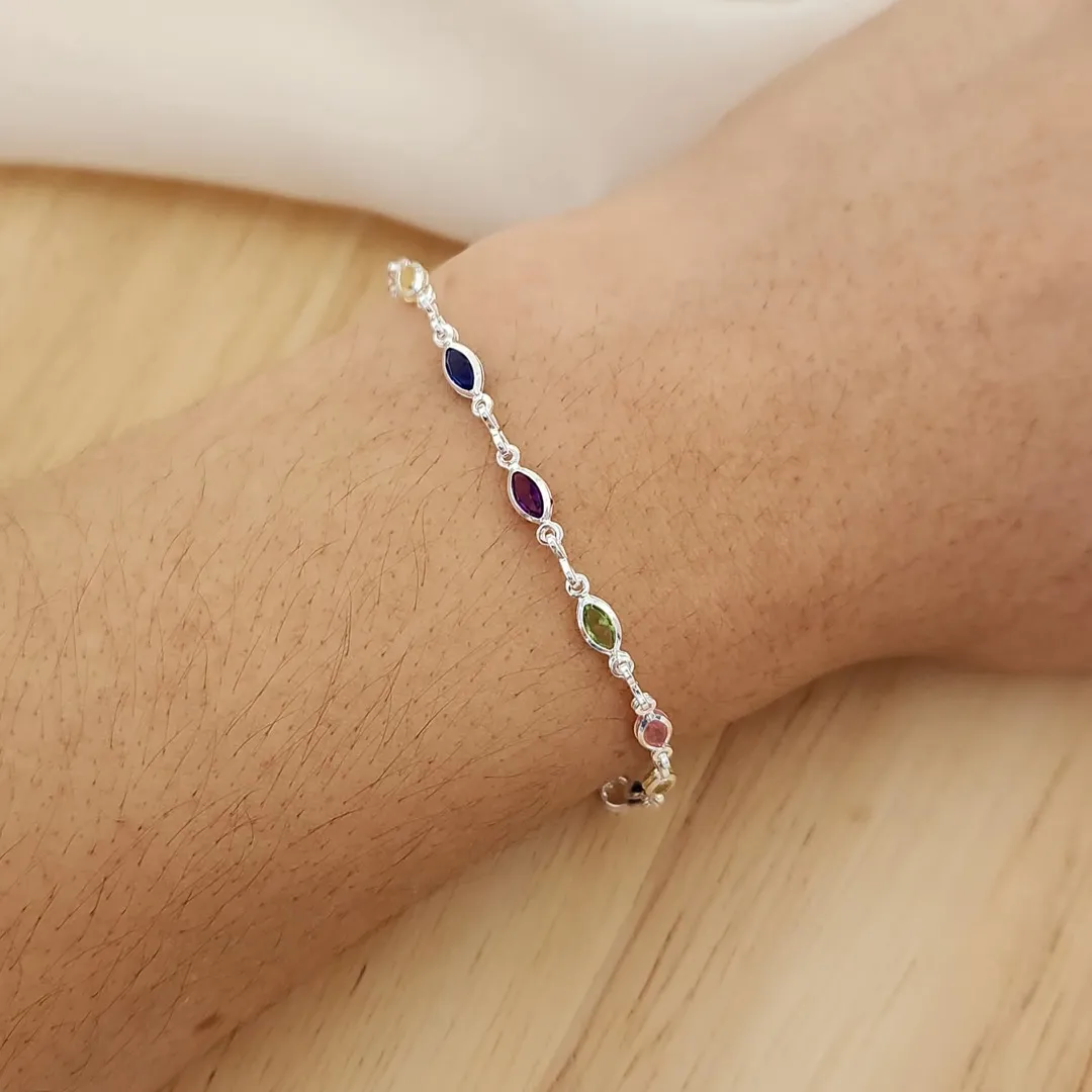 PULSEIRA NAVETE COLORIDAS 18CM