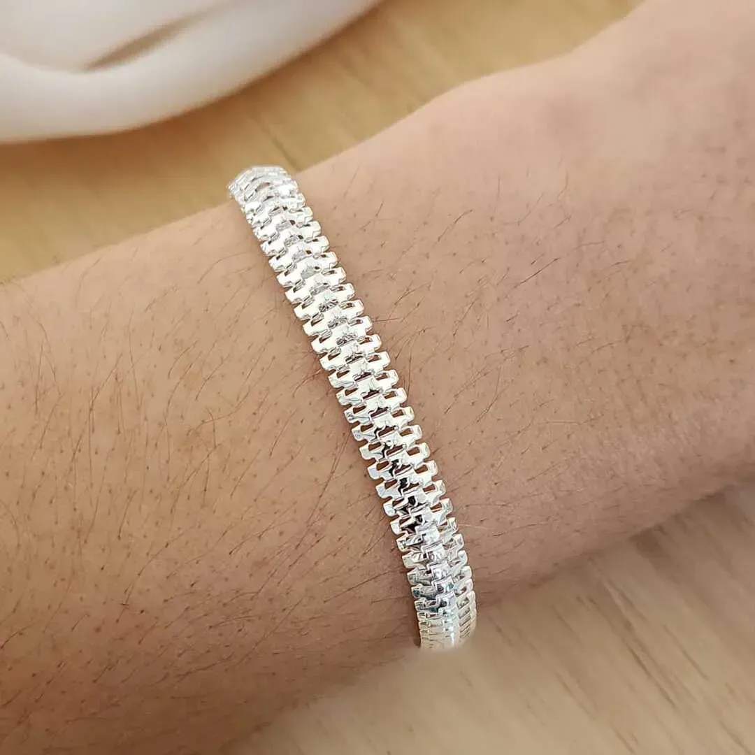 PULSEIRA  MALHA OCA ACHATADA 6MM