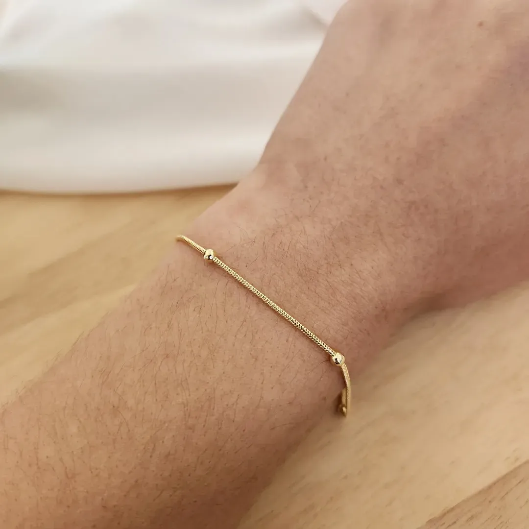 PULSEIRA RABO DE RATO COM BOLINHA 18CM