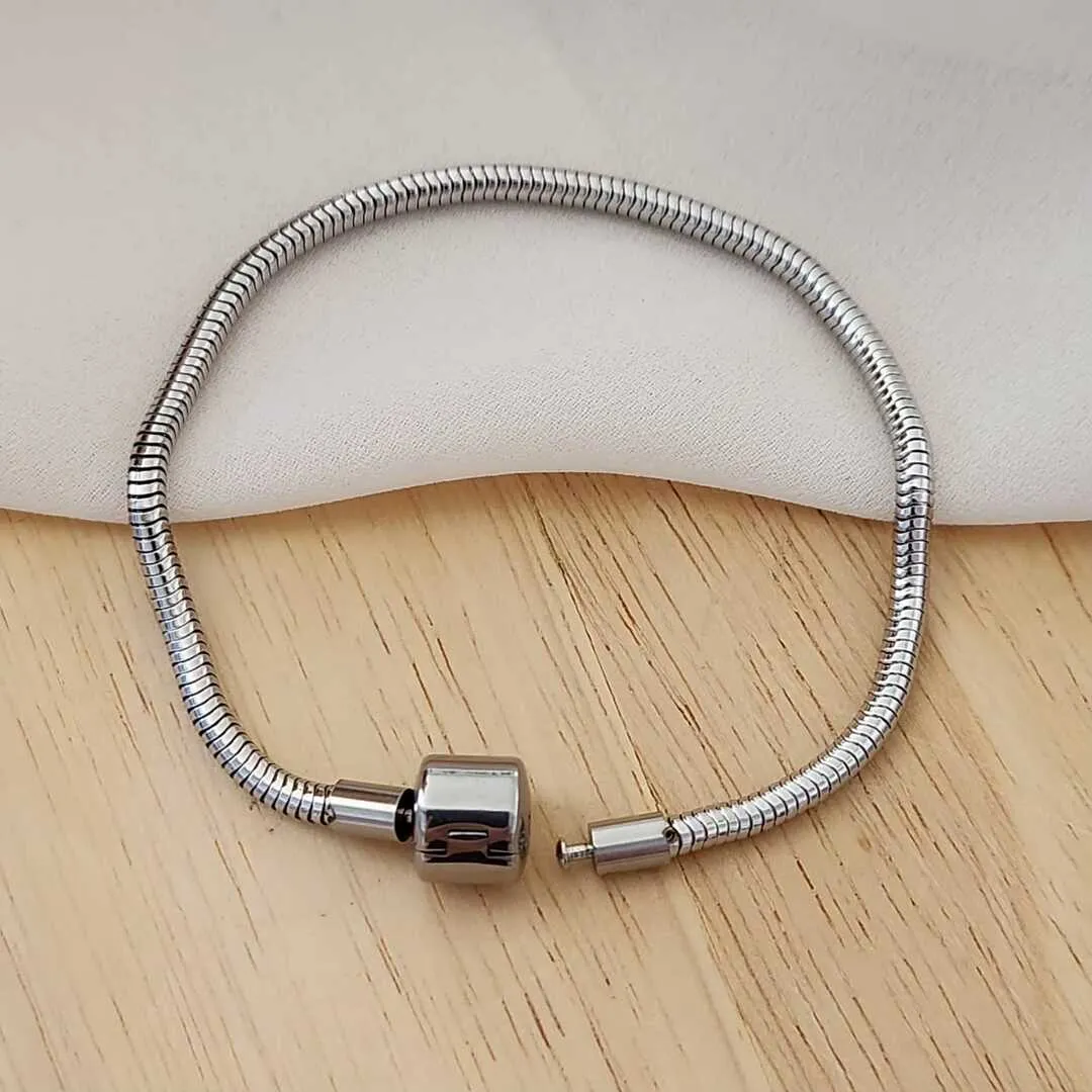 PULSEIRA AÇO PARA BERLOQUE FECHO REDONDO