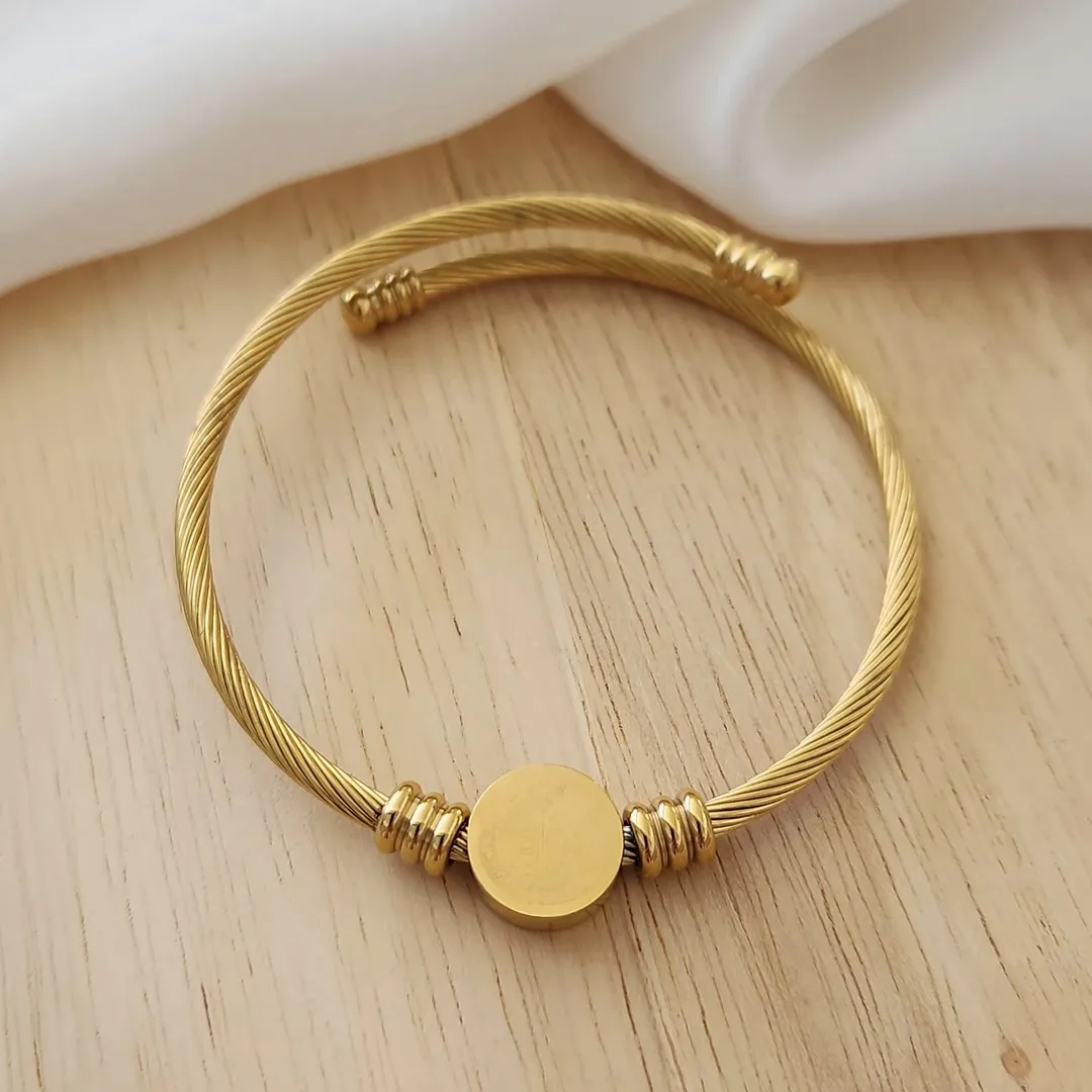 BRACELETE PULSEIRA AÇO SÃO BENTO