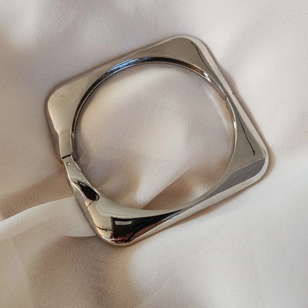 BRACELETE PRATA QUADRADO
