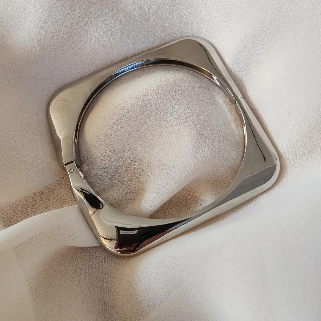 BRACELETE PRATA QUADRADO