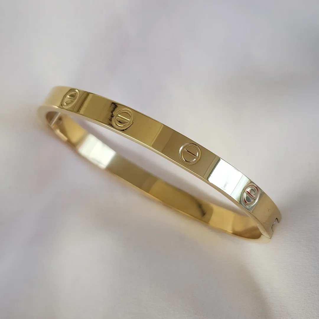 BRACELETE PULSEIRA INSPIRAÇÃO VIRGÍNIA CART AÇO