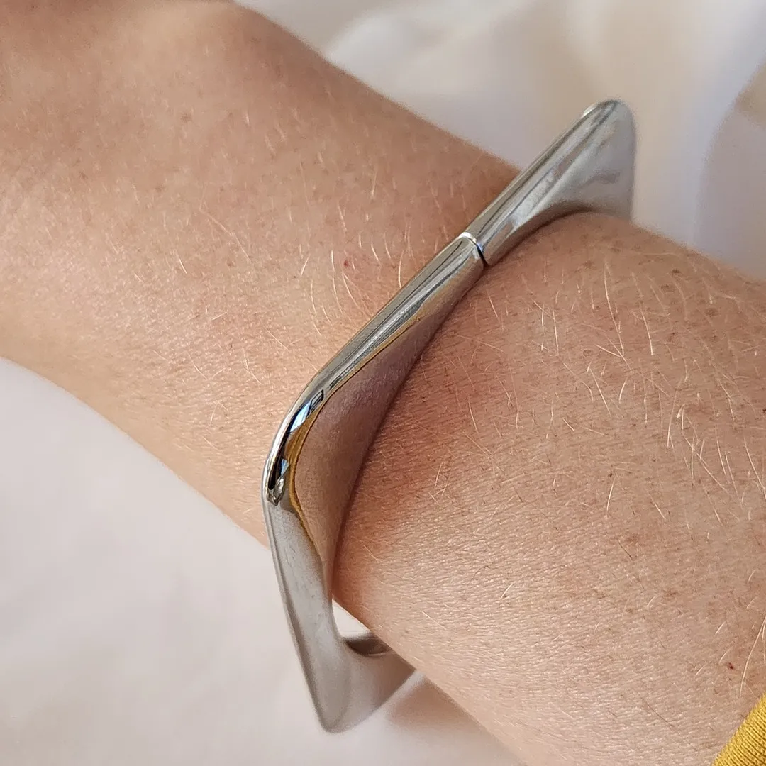 BRACELETE PRATA QUADRADO