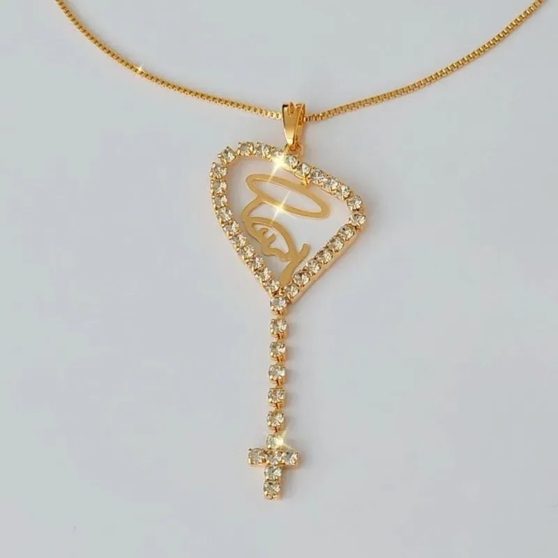 COLAR VENEZIANA TERÇO NOSSA SENHORA DO SILÊNCIO