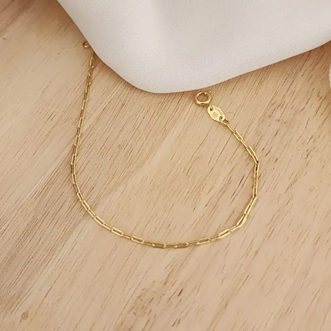 PULSEIRA DOURADA MASCULINA MINI CARTI