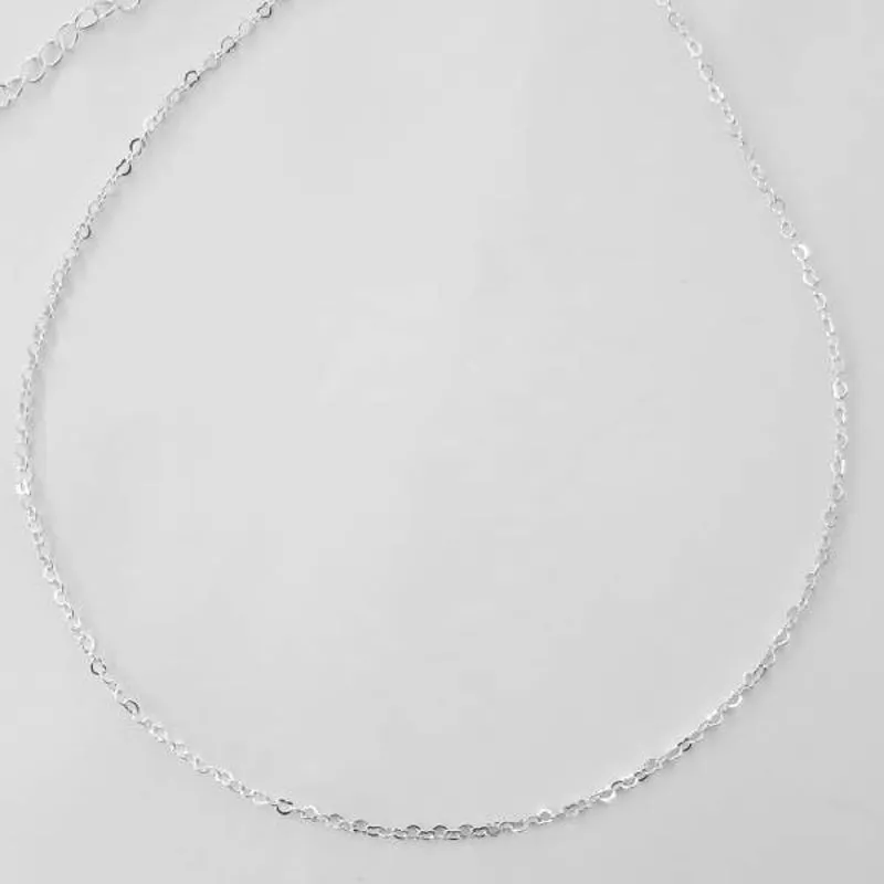 COLAR CORRENTE MINI CORAÇÕES 35+10CM