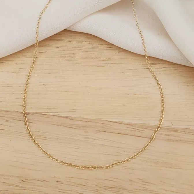 COLAR DOURADO PEQUENOS ELOS