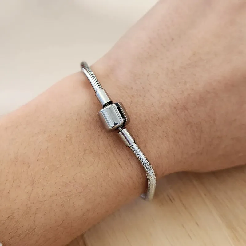 PULSEIRA AÇO PARA BERLOQUE FECHO REDONDO