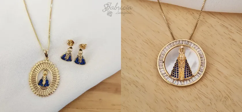 Joias com Fé: A Elegância das Peças de Nossa Senhora Aparecida