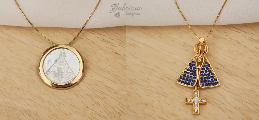 Joias com Fé: A Elegância das Peças de Nossa Senhora Aparecida