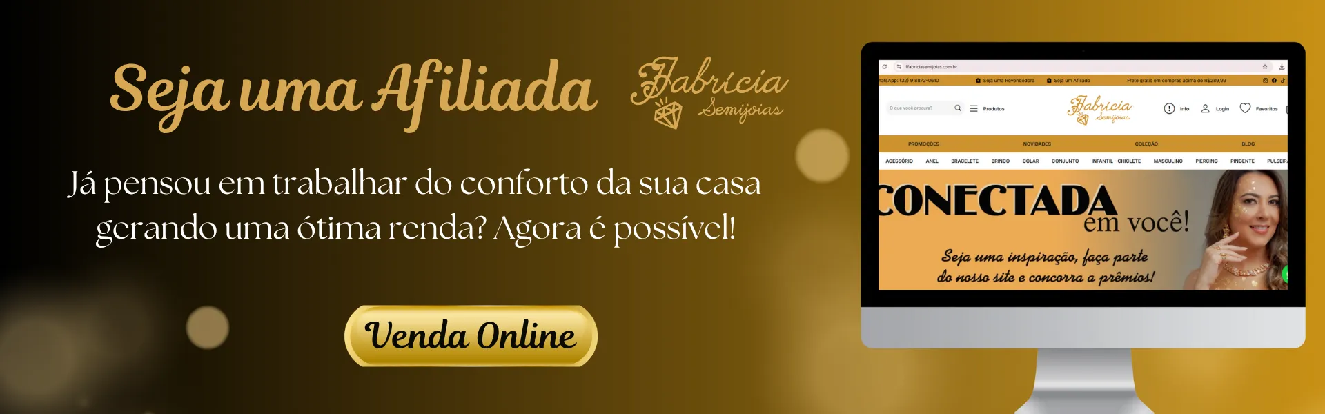 Seja um Afiliado